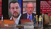 Immigrati, Salvini sotto accusa - parla Feltri