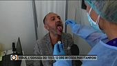 Caos tamponi, file interminabili