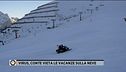 Conte vieta le vacanze sulla neve