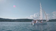 Bracciano in barca a vela