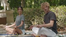 Yoga nel verde