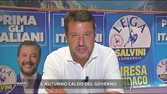 Matteo Salvini a Quarta Repubblica: "Meno burocrazia per far ripartire piccoli e grandi cantieri fermi"