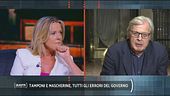 Vittorio Sgarbi su tamponi e mascherine: "Il panico che si è diffuso è un atto di terrorismo governativo"