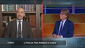 L'Italia tra panico e caos