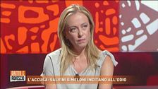 L'accusa: Salvini e Meloni incitano all'odio