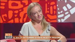 Meloni: se vinco le elezioni regionali...