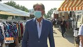Paolo Del Debbio per le strade di Lodi