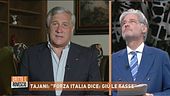 Antonio Tajani: "Forza Italia dice: giù le tasse"