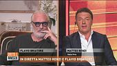 In diretta Matteo Renzi e Flavio Briatore