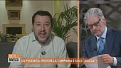 La polemica, Salvini: "Perchè la Campania è solo gialla?"