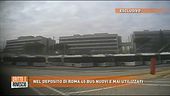 Nel deposito di Roma 45 bus nuovi mai utilizzati
