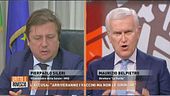 Maurizio Belpietro al vice ministro Sileri: "le pare normale che non siano ancora state ordinare le siringhe?"