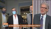 "Sfido il decreto e rimango aperto"
