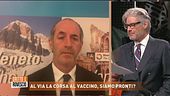 Luca Zaia: "Sarebbe imbarazzante avere i vaccini e non avere le siringhe"