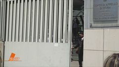 Viola Giorgini affronta i giornalisti