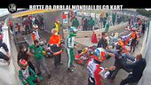 DE DEVITIIS: La "follia" di Corberi sulla pista da kart: pezzo di alettone contro l'avversario