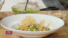 Troffie al pesto con le vongole