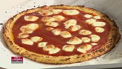 Pizza finta al cavolfiore e Pizza Crunch