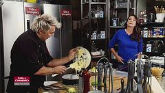 Torta al limone con cioccolato e menta