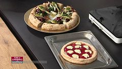 Pizza con la pasta madre e pizza dolce