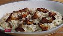 Risotto ai funghi, castagne e nocciole