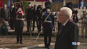 8 settembre, l'omaggio di Mattarella ai caduti