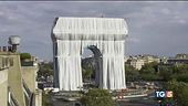 L'arco "impacchettato", quel sogno di Christo