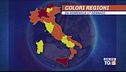 Gran parte dell'Italia in fascia arancione