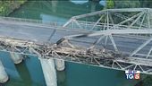Il ponte dopo le fiamme Mesi per la riapertura