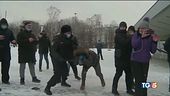 In piazza per Navalny, la repressione di Putin