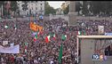 Corteo no green pass Caos e scontri a Roma