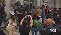 Caos e violenza al corte no green pass