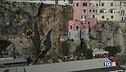 Paura ad Amalfi crolla costone