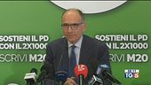 Esultanza Letta e Pd centrodestra deluso