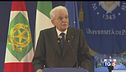 Mattarella: addolorato da atti di violenza