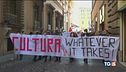 I lavoratori dello spettacolo in piazza
