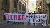 I lavoratori dello spettacolo in piazza
