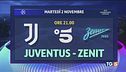 Champions, Juve-Zenit. In diretta su Canale5