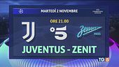 Champions, Juve-Zenit. In diretta su Canale5