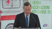 Draghi: stop necessario e ora più vaccinazioni