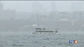 Uragano a Istanbul gelo e neve in Italia