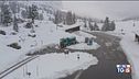 Gelo e neve sull'Italia, acqua alta a Venezia