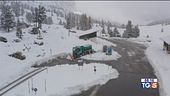 Gelo e neve sull'Italia, acqua alta a Venezia