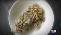 Rana pescatrice con carciofi romaneschi