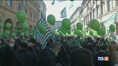 Manovra in Senato in piazza ora la Cisl