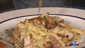Gusto: la matassa con fagioli, funghi e tartufo