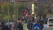 No Tav all'attacco, sassi contro la polizia