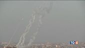 Missili su Israele, raid aerei su Gaza