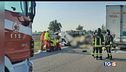 Strage in autostrada, morti cinque operai