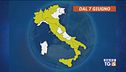 Italia più bianca, cala il contagio